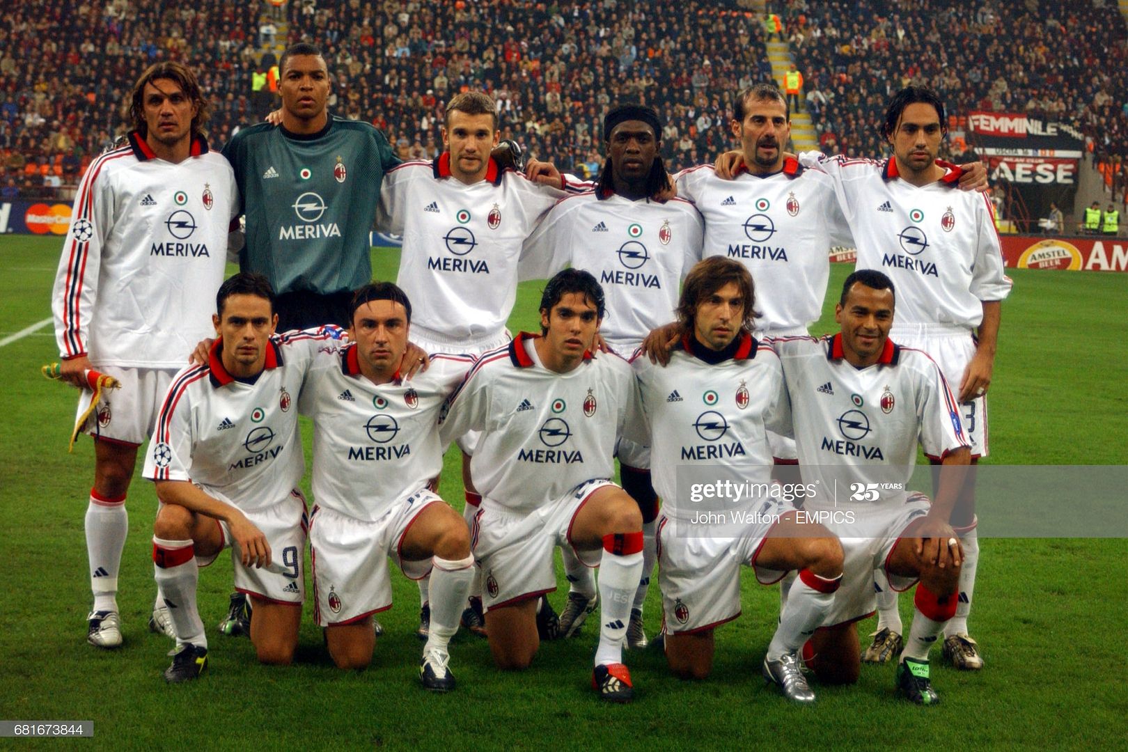 UEFA CHAMPIONS LEAGUE / ITALIAN CUP WINNER / 6 TIMES TROPHY